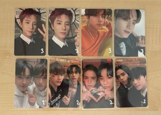 Photocards Eric & Units (The Boyz)