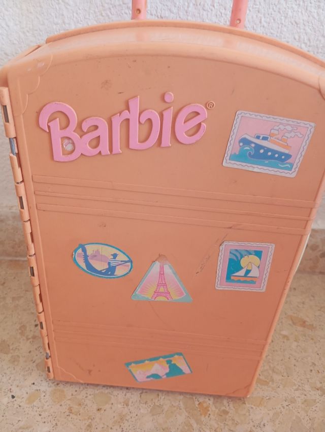 Maleta Viaje Barbie Vintage