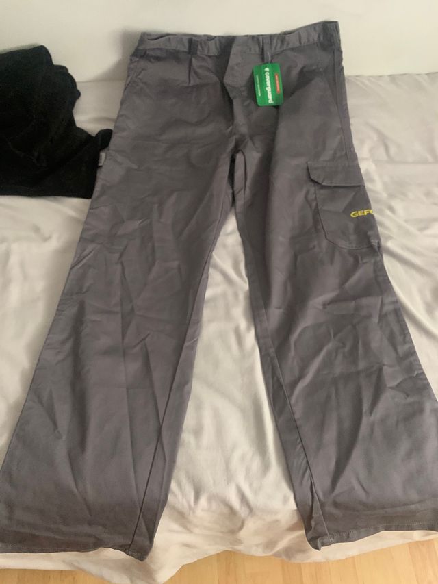 Pantalones trabajo Coverguard Gris