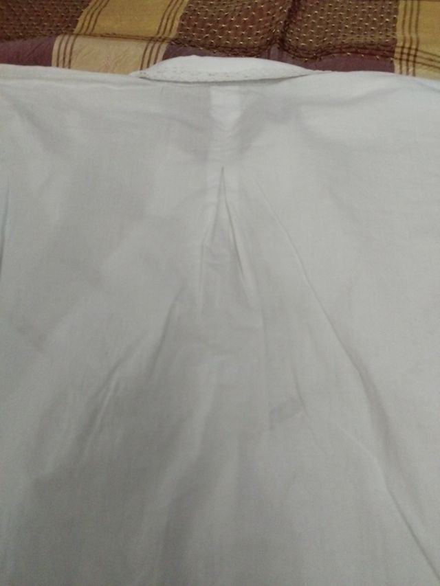 Camisa antigua algodón blanco