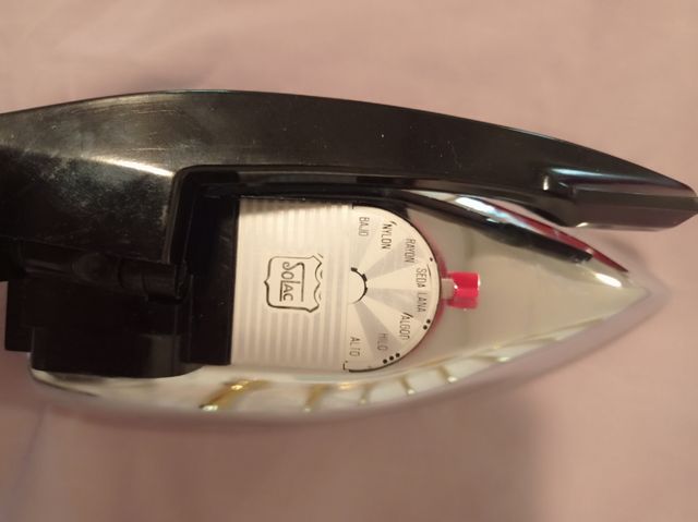 Plancha viaje Solac vintage