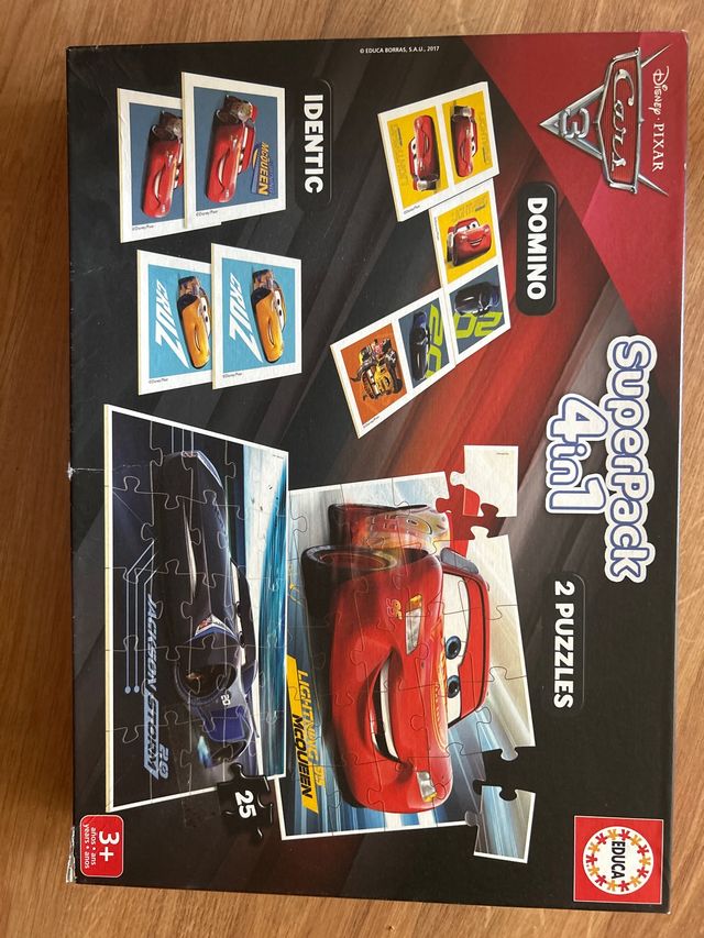 Cars Disney Pixar Superpack 4 en 1