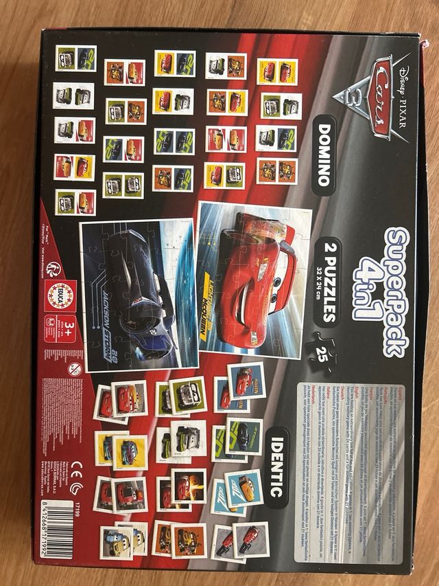 Cars Disney Pixar Superpack 4 en 1