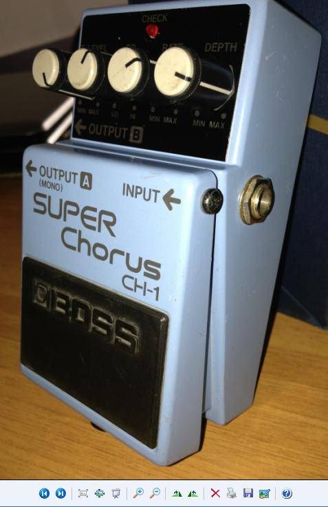 Boss CH-1 Super Chorus - Pedal Effetti