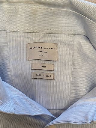 Camisa SELECTED/HOMME Slim Fit Azul