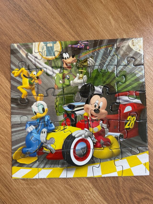 Puzzle Mickey Mouse Roadster (4x)