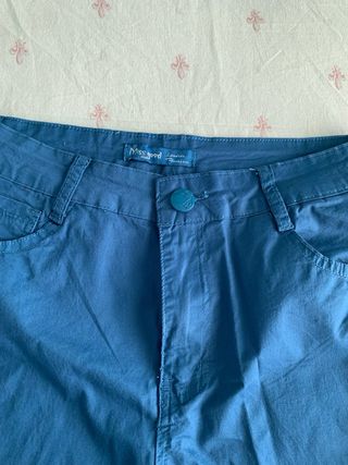 Pantaloni 3/4 Miss Good blu