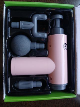 Pistola Masaje 4 Cabezales