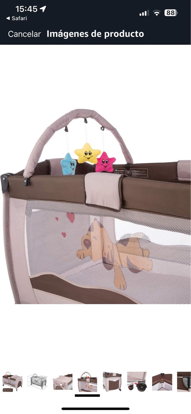 Cuna viaje Star Ibaby plegable
