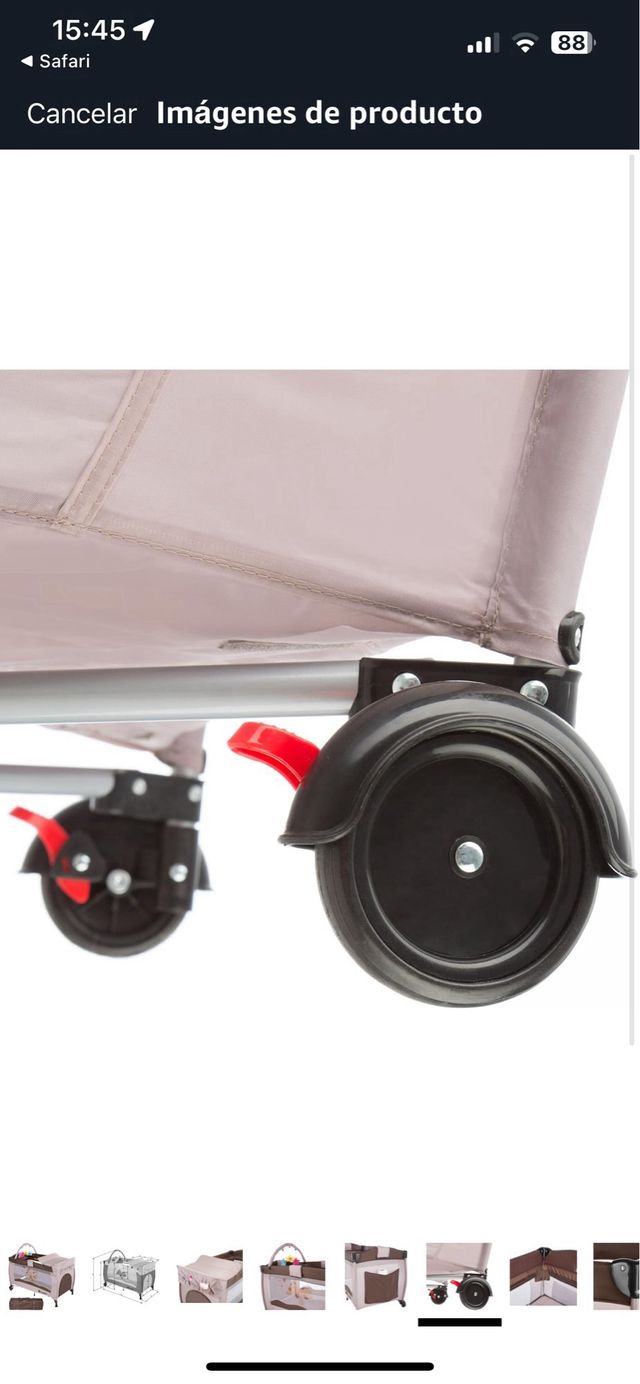Cuna viaje Star Ibaby plegable
