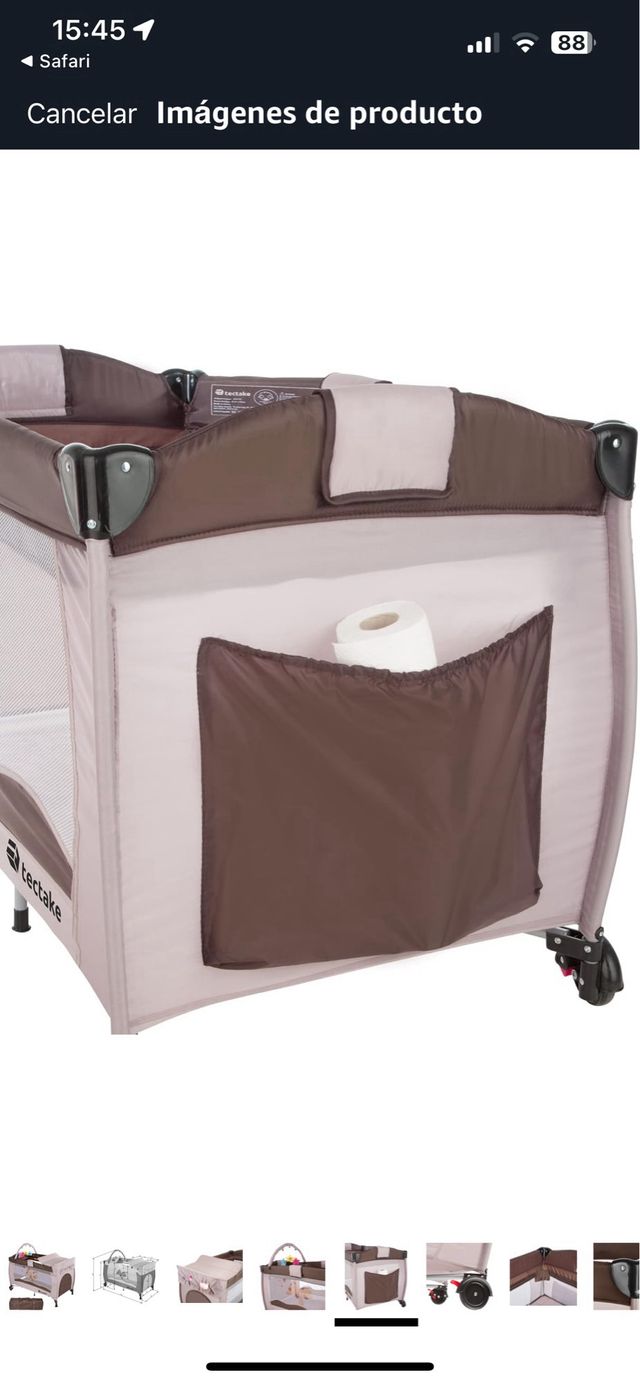 Cuna viaje Star Ibaby plegable