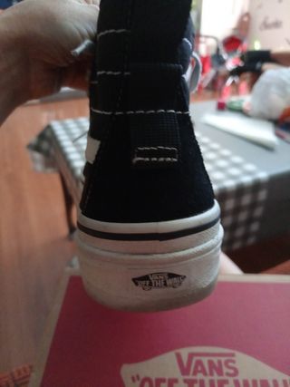 Vans Sentry Sk8-Hi - 36.5 - Blancas/Negras