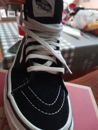 Vans Sentry Sk8-Hi - 36.5 - Blancas/Negras