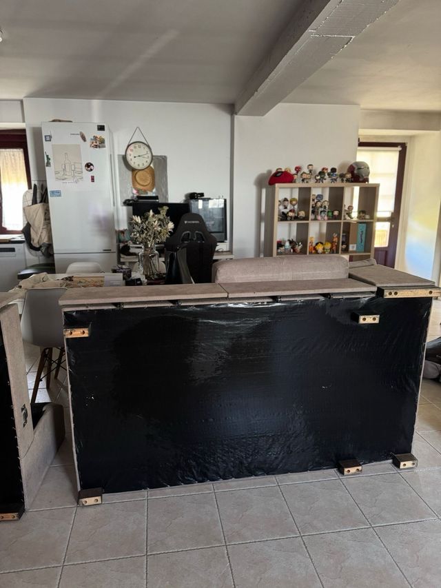 Sofá Chaise Longue Beige