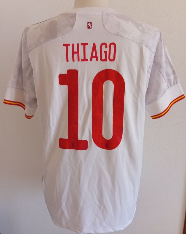 Camisola da Seleção Espanha do jogador Thiago