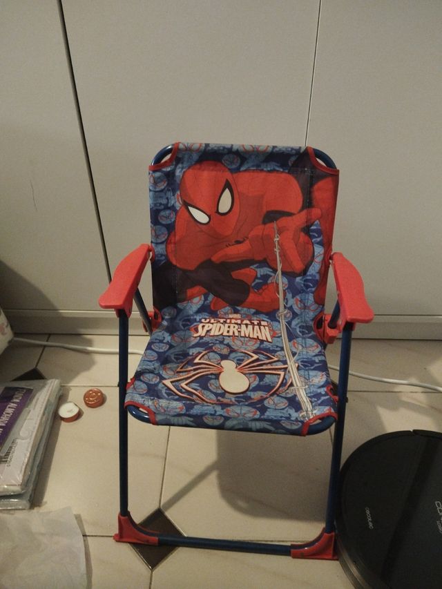 Silla plegable Spiderman