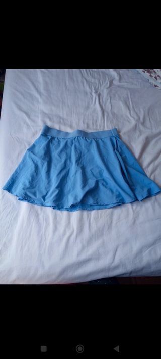 Falda tenis azul - Talla M