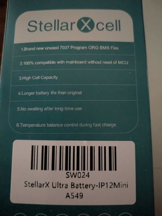 Batteria StellarXcell Ultra per iPhone 12 Mini