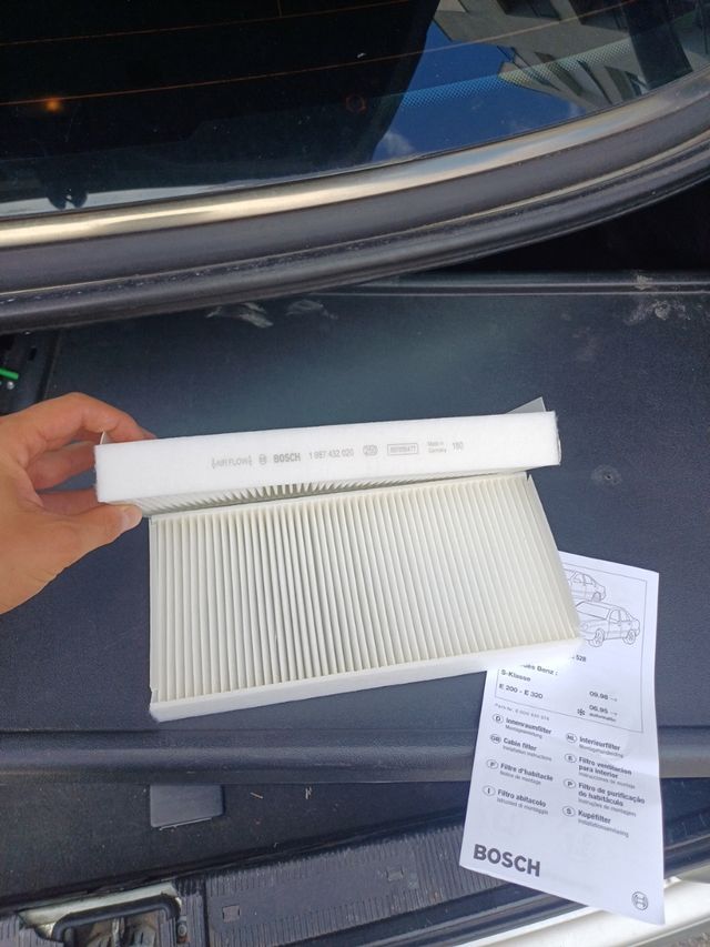 Filtro habitáculo Mercedes Bosch