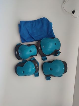Rodilleras y coderas BTWIN niño