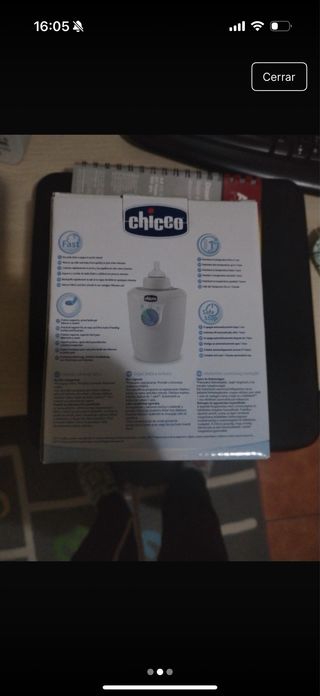 Calienta biberones Chicco - nuevo