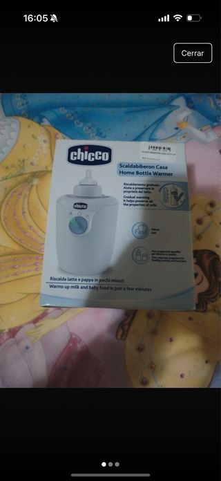 Calienta biberones Chicco - nuevo