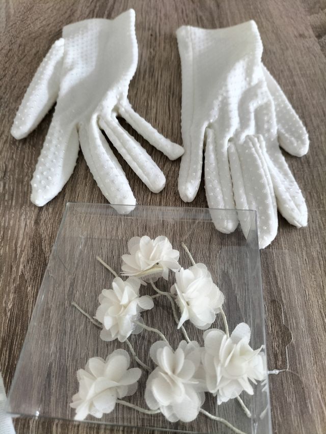 Vestido comunión niña blanco