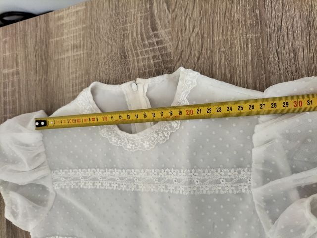 Vestido comunión niña blanco