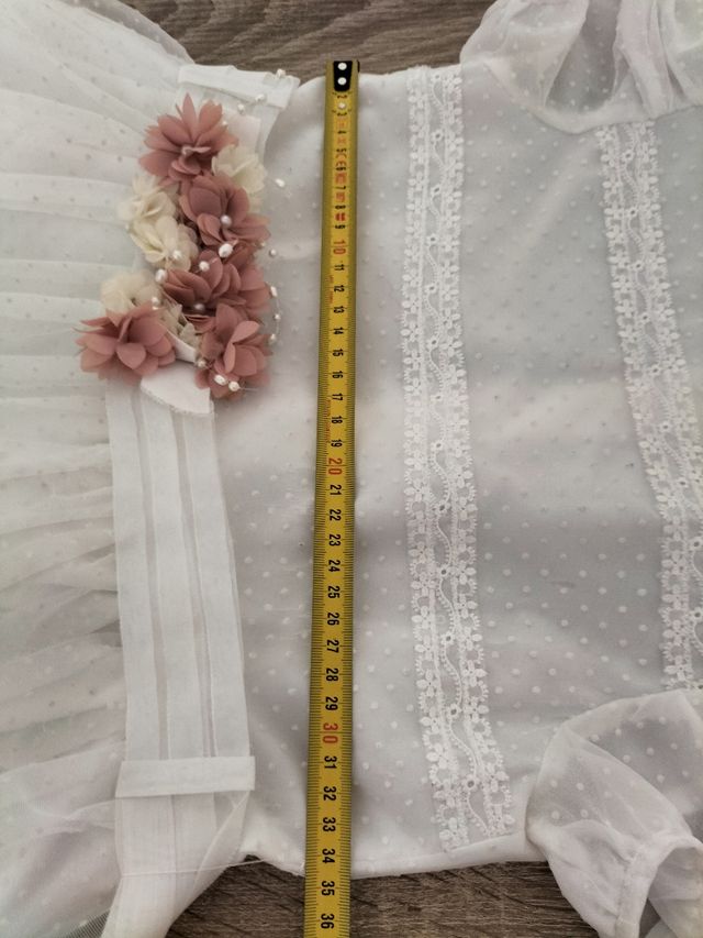 Vestido comunión niña blanco