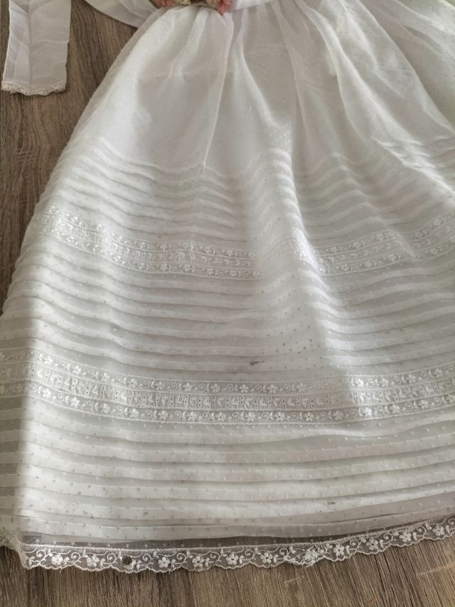 Vestido comunión niña blanco