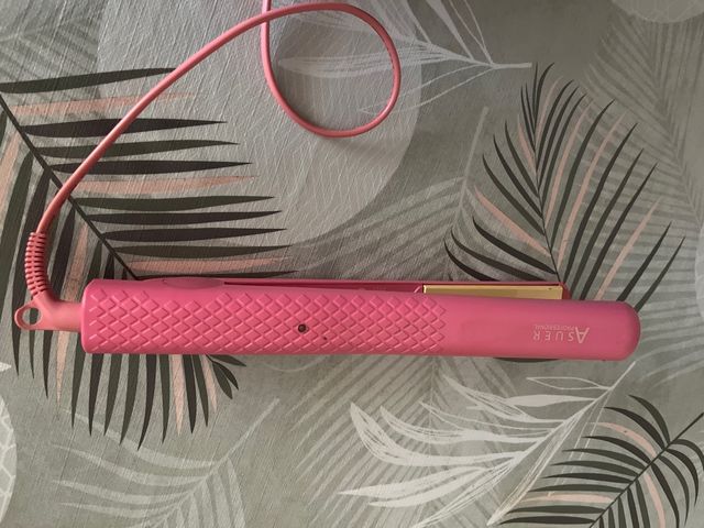 Plancha pelo  PROFESIONAL ASUER rosa