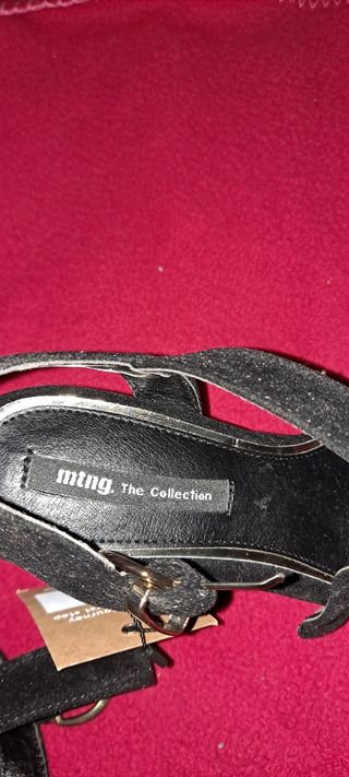 Sandalias Cosellia marrón y plata