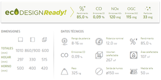 Lacunza Vulcano 8T - Fogão a Lenha