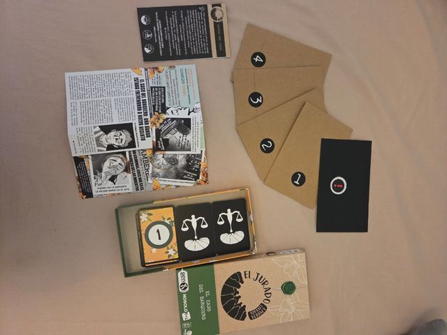 El Jurado: A puerta cerrada - Juego de Mesa