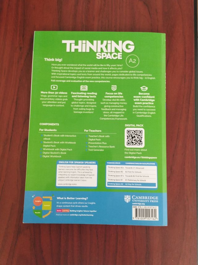 Thinking Space A2 Student's Book with Interacti...