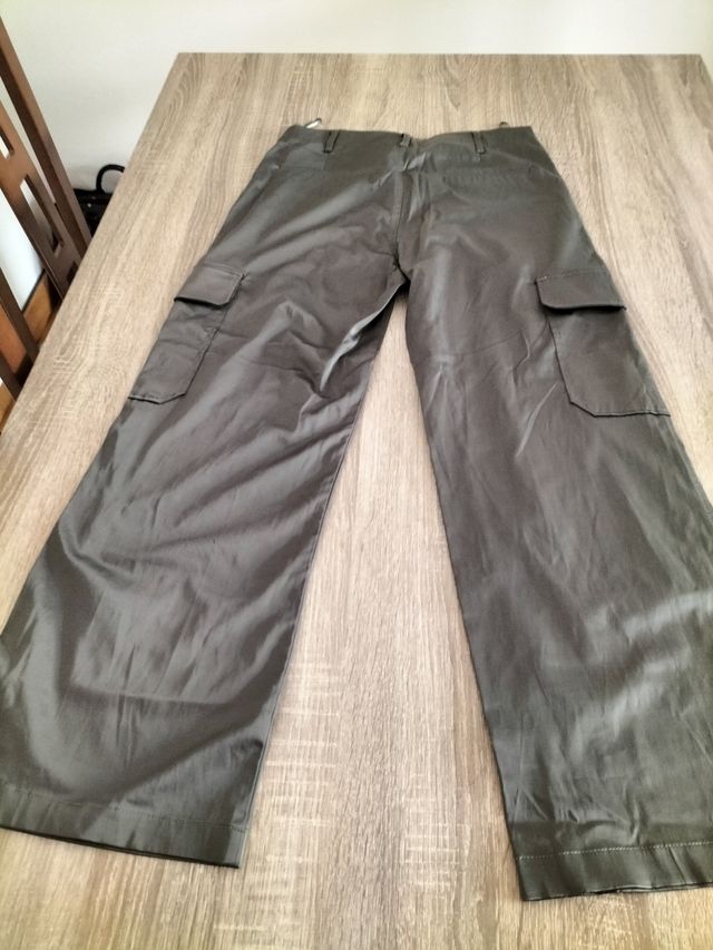 Pantalones Cargo Mujer - Verde Oliva