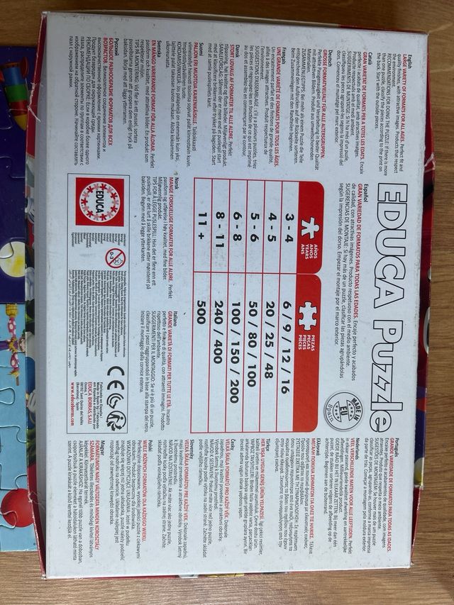 Puzzle Disney Mickey Mouse Clubhouse (4x)