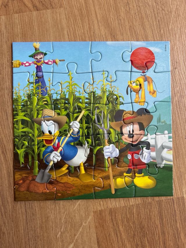 Puzzle Disney Mickey Mouse Clubhouse (4x)