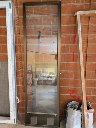 Puerta aluminio cristal - Exterior