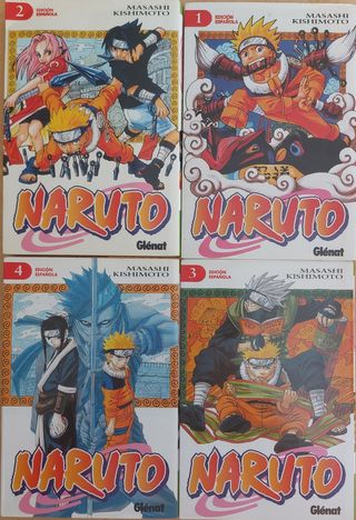 Naruto, Vol. 1 - Vol. 20