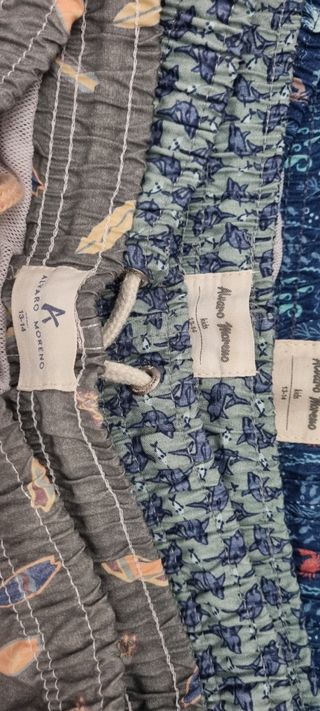 Lote de 6 bañadores para niño.