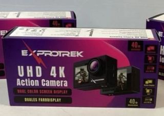 Cámara Deportiva EXPROTREK 4K Dual Screen