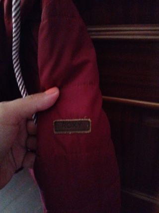 Chaqueta ROXY roja acolchada