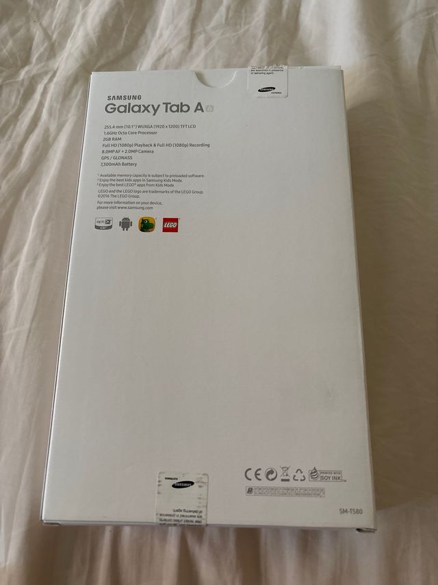 Samsung Galaxy Tab A 2016 Blanca