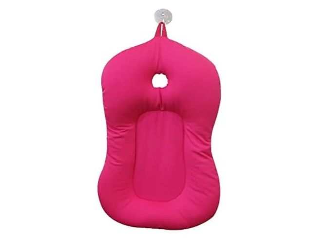 Cojín bañera bebé rosa
