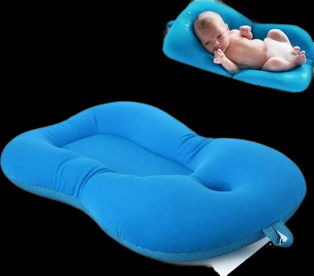 Cojín bañera bebé rosa