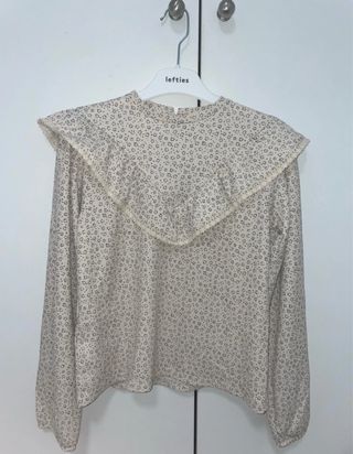 Blusa Mango beige - Talla S