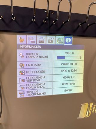 Proyector Mitsubishi VL-XD250U blanco