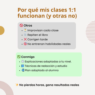Clases presenciales Lengua e Inglés ESO Periodista