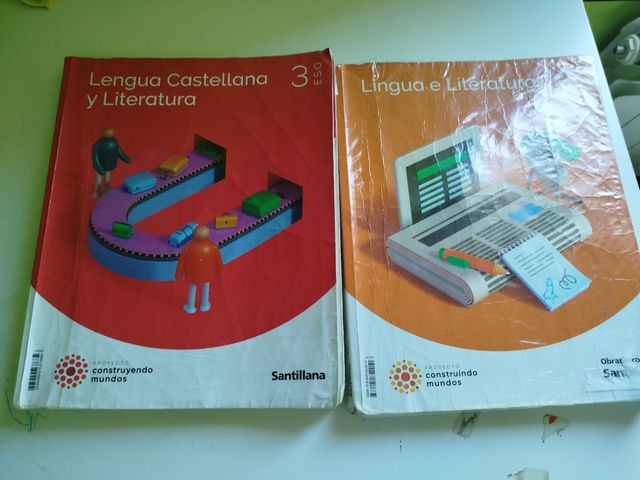 Libro texto lengua castellana y lengua gallega